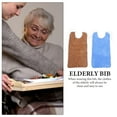 thumbnail image 3 of BESTYASH Elderly Care Bibs Adult Bib Polyester Blue 2Pcs, 3 of 8