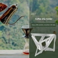 thumbnail image 3 of Reutilizable Plegable de Acero Inoxidable Filtro de Café Titular Verter Sobre Cafés Gotero Café Té Filtro Cesta Herramientas, 3 of 5