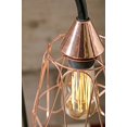 thumbnail image 4 of IMAX Corporation Tilton Copper and Wood Table Lamp in Brown, 4 of 5