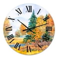 thumbnail image 2 of Designart 1 in Quartz Wall Clock, 2 of 5