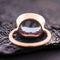 thumbnail image 6 of Color Changing Alexandrite Engagement Ring Delicate Crystal Gold Ring Stackable 925 Silver Jewelry Birthstone Promise Ring Birthday Gift, 6 of 6