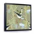 thumbnail image 2 of Designart Herons Birds In The Water FLOAT FRAME WALL ART, 2 of 4