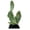 Green, variant on 7829 Artistic Feathered Sculpture with Base For Home Office Decoration Collectibles