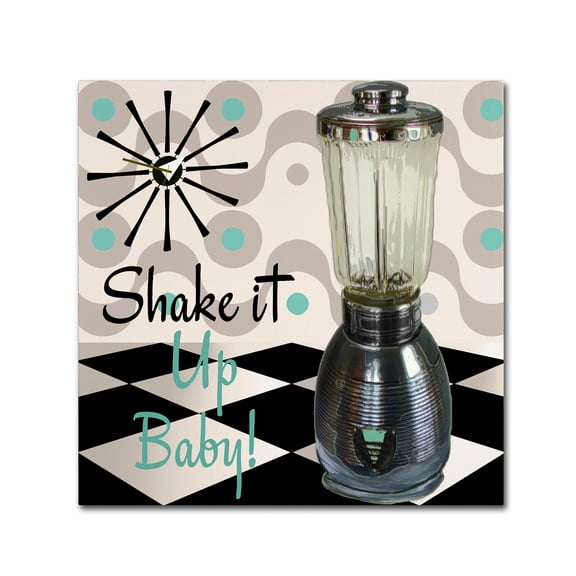 Trademark Fine Art 'Fifties Kitchen IV' Canvas Art by Color Bakery