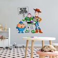 thumbnail image 2 of Woody Buzz Lightyear Potato Head We Toys Can See Everything Adventurous Cartoon Wall Decal Decoration Toy Story Characters Holiday Gift Ideas Wall Decals Birthday Sticker - Size: 40 In(W) x 36 In(H), 2 of 4