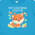 thumbnail image 4 of Inktastic My Cousins Love Me Little Fox Boys or Girls Baby T-Shirt, 4 of 5