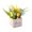 B, variant on Wzzjkit Spring Easter Simulation Home Holiday Decoration Centerpieces Fake Flowers Colored Eggs Spring Decoration Table Pendant