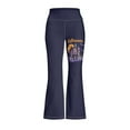 thumbnail image 4 of DISNIMO Halloween Purple Yoga Pants for Kids Flare Leggings Sport Yoga Pants 9-10 Workout Bell Bottoms Kids Yoga Pants Flare with Pockets for Kids Flare Pants Casual Elastic Wais Long, 4 of 7