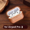thumbnail image 4 of For Airpods Pro 3 Personalized Protective Cover for Headphones Wood, 4 of 8