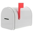 thumbnail image 4 of LOLIPPYY Kids Mailbox Toy: Raised Flag Metal Post Box - Valentine Card Exchange Box for School - Tinplate Mailbox for Classroom Card Collections, 4 of 7