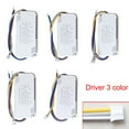 thumbnail image 2 of Dreamhall 1Pc LED Driver 3Color Adapter for LED Lighting Non-Isolating Transformer Replacement (36-50W)X2, 2 of 5