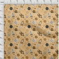 thumbnail image 4 of oneOone Polyester Spandex Tan Fabric Galaxy Craft Projects Decor Fabric Printed By The Yard 56 Inch Wide, 4 of 4
