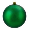 thumbnail image 2 of Northlight 12ct Shatterproof Matte Christmas Ball Tree Ornament Set 4" - Green, 2 of 4