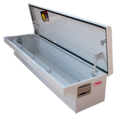 thumbnail image 1 of RKI Tool Box 65SLPW S-Series; Side Mount; Low Profile; Wide Side; Single Lid; Powder Coated; White; Steel; 6.52 Cubic Foot Capacity; With Mounting Hardware, 1 of 1
