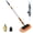 Orange, variant on LAANPOLE 12FT Car Wash Brush with Long Handle, Car Cleaning Brush with 12 Inch Soft Bristle and Soap Dispenser, Solar Panels Cleaner with Telescoping Pole for RV, Truck, Boat, House Siding, Yellow