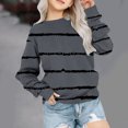 thumbnail image 2 of ibuvkizy Girls Sweatshirt!Graphic Sweatshirts for Teen Girls Crewneck Oversized Sweatshirt Kids Fashion Long Sleeve Pullover Tops 1-12 Years, 2 of 5