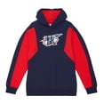 thumbnail image 2 of Men's Mitchell & Ness  Navy Houston Rockets Color Block 2.0 Fleece Pullover Hoodie, 2 of 4