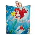 thumbnail image 1 of Ariel Plush Printed Blanket, -hco750, 1 of 1