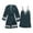 Green, variant on Lindreshi Lingerie Sets for Women Women Gold Velvet Two Piece Nightgown Home Service Suit Homewear Pajama Pants Sets