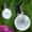 Cool White, variant on Wintergreen Lighting OptiCore Shatterproof Warm White Outdoor Patio Lights, Heavy Duty G50 Patio String Globe Lights, Black Wire, 25 Lights, 25'
