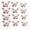 white, variant on 12pcs Purple 3D Butterfly Wall Decal Valentine's Day Glitter Butterflies Sticker Decoration for Home Gift Wrapping Wedding Anniversary Decor