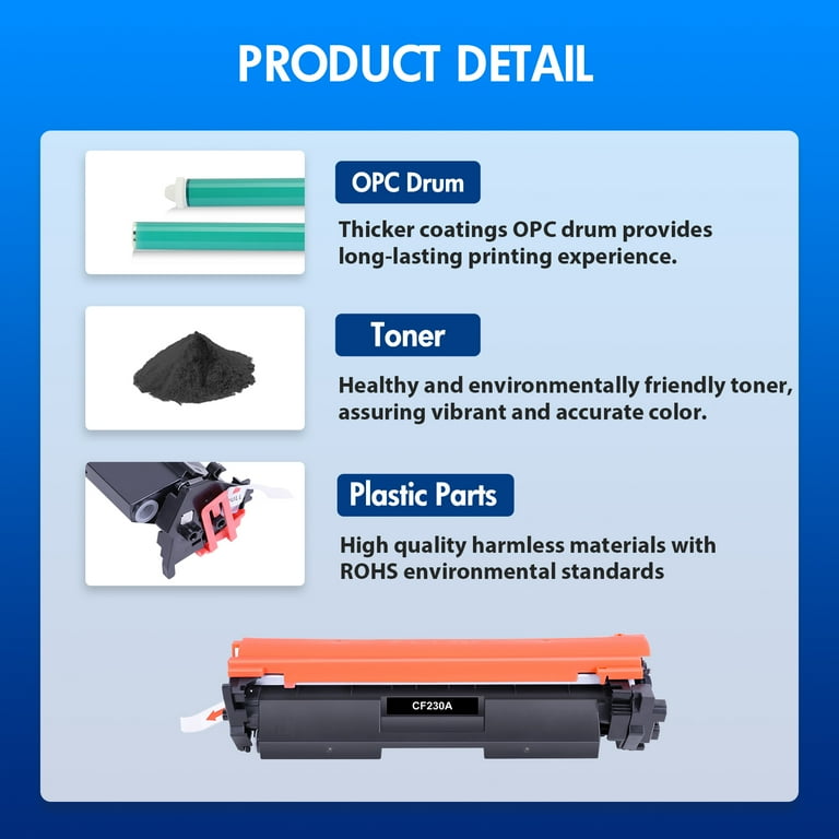 Toner Bank 2-Pack Black Toner Cartridge Compatible for HP