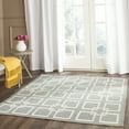 thumbnail image 2 of SAFAVIEH Martha Stewart Square Dance Geometric Runner Rug, Cement Grey, 2'3" x 7', 2 of 7