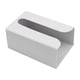 thumbnail image 1 of Caja para papel de seda, dispensador de papel higiénico, estante para baño, porta servilletas Gris, 1 of 7