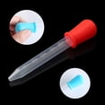 thumbnail image 4 of 10 Pieces Liquid Droppers, 5 ML Silicone and Plastic Dropper Pipettes Eyedropper for Candy Molds Chocolate Gummy Mold Crafts Multicolour, 4 of 5
