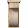 thumbnail image 2 of 8"W x 14"D x 18"H Del Monte Rough Sawn Corbel w/Backplate, Douglas Fir, 2 of 9