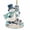 M, variant on Clearance! Coastal Santa Sailboat Acrylic Christmas Ornament, Hanging Christmas Decorations Outdoor Indoor, Nautical Ocean Wave Xmas Keepsake Gift for Christmas Tree & Wreath Home Holiday Decor