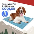 thumbnail image 2 of Coleman Comfort Cooling Gel Pet Pad, Dog and Cat Supplies,Non-Toxic,24x30 Inches, Blue, 2 of 6