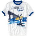 thumbnail image 1 of Aeropostale playera bordada California Surf Graphic para hombre, color blanco, extragrande, 1 of 1