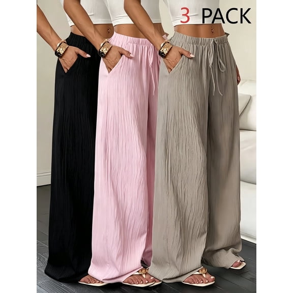 3PCS Versatile Athletic Pants | Breathable Performance Wear for Gym & Daily Life