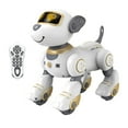 thumbnail image 3 of Juguete de perro robot de control perfecl Mascota para niños pequeños Dorado, 3 of 8