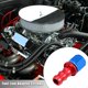 thumbnail image 2 of Auto 4AN Recto Hembra Giratorio Manguera Conexión Aluminio Aleación Rojo Azul AN10, 2 of 8