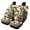 American Tribal Cow Sunflower, variant on Renewold Sunflower Leopard Print Blue Car Front Back Seat Covers Full Set, Universal Fit Most Car SUV Van Truck, Fashion Auto Accessories for Women Men