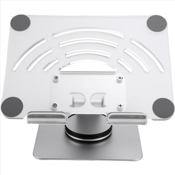 Soporte para Tableta Giratorio de 360°, Ajustable, Portátil, de Acrílico, para Escritorio, para Tabletas de Hasta 12,9 Pulgadas, Color