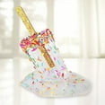 thumbnail image 6 of Melting Ice Cream Sculpture, Creative Resin Crafts Art Decorations, Popsicle Statue summer and cool Home Outdoor Decor Ornaments - Clear, 6 of 6