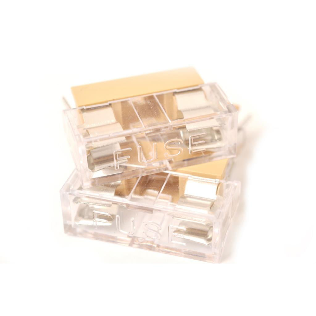 10pcs Panel Mount PCB 5x20mm Fuse Holder With Case Plastic+Metal 