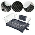 thumbnail image 3 of Labymos Stainless Steel Dish Rack with Drainage Outlet Storage Rack for Dishes Kitchen Rack Kitchen, 3 of 8