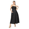 thumbnail image 5 of Vestido largo con cinto Roman Fashion /Juvenil, 14116 (Negro) negro CH, 5 of 5