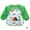Small Green Crab No. 8, variant on Cartoon Cute Baby Bib Toddler Kids Boys Girls Cartoon Long Sleeve Waterproof Feeding Eat Toddler Waterproof Smocks