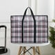 thumbnail image 1 of pstuiky Bolsa de almacenamiento extragrande gruesa plegable con asas y cremalleras resistentes para ropa de cama edredones mantas y ropa., 1 of 6