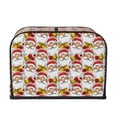thumbnail image 2 of Yiaed Santa Claus bells Print 4 Slice Toaster Dust Cover Bread Machine Oven Dustproof Cover Kitchen Bakeware Protector Dustproof Fingerprint Protection, 2 of 7