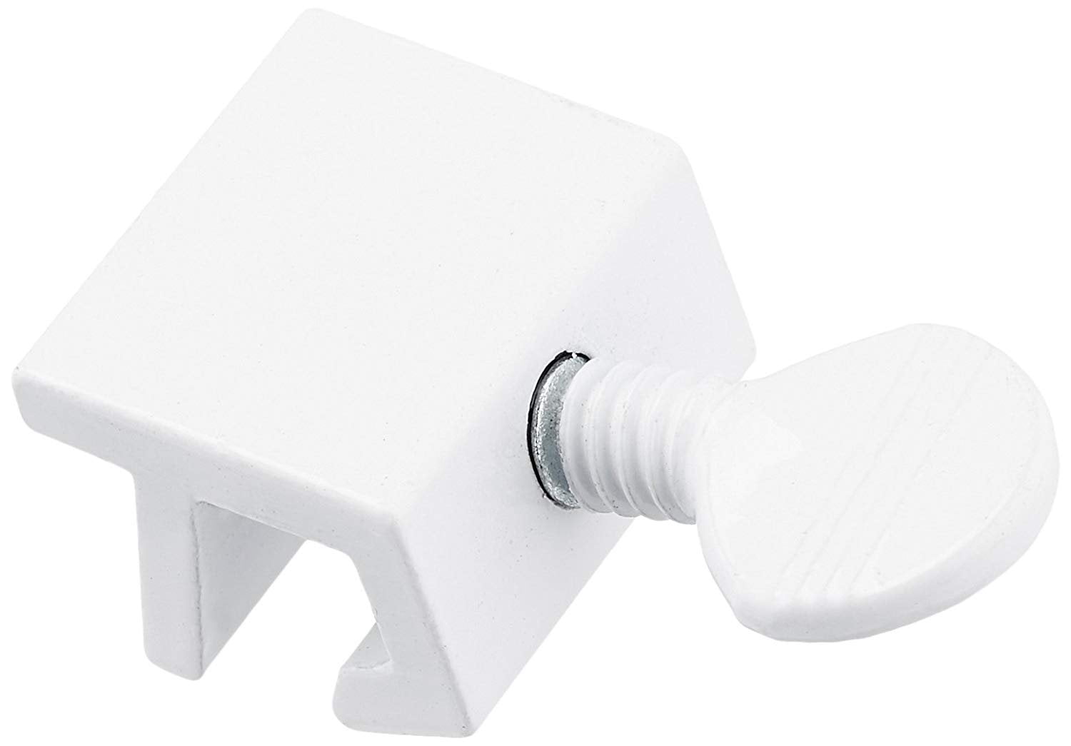 Wideskall® Metal Sliding Window Lock with Steel Screw (White)