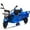 BB-Blue, variant on Track Seven 12V Kids Ride on Car, Electric 3-Wheel Cargo Truck with Large Storage Space, LED Lights, Music, Electric Trike Ride on Toy for Kids Aged 3+, Blue