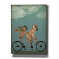 thumbnail image 1 of Epic Graffiti 'French Bulldog Tandem,' by Fab Funky, Canvas Wall Art, 40"x54", 1 of 3