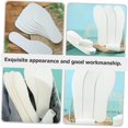 thumbnail image 6 of Yoqb 20 Pairs of Comfortable Breathable Pulp Shoe Insoles Thin Non Slip Shoe Inserts for Men and Women Ideal for Summer Relief and Odor ControlA108, 6 of 7