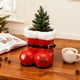 thumbnail image 5 of Elementos De Escritorio Maceta navideña con forma de botas de Papá Noel, de resina roja y blanca, Rkxzt, 5 of 5